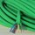 Textilkabel Stoffkabel kiwi-grün 3-adrig 3x0,75 Zug-Pendelleitung S03RT-F 3G0,75 