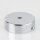 1-Loch Lampen-Baldachin Metall 80x25mm verchromt ohne Zugentlaster für 1 Lampenpendel