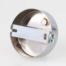 2-Loch Lampen-Baldachin Metall 80x25mm verchromt ohne...