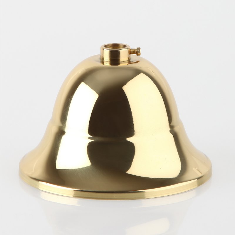 Lampen Baldachin Metall 90x61mm Flaemisch Messing Poliert 14 95