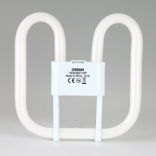 2-Pin Osram CFL Square 28W/827/GR8, 2D Kompakt-Leuchtstofflampe warmweiß