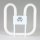 2-Pin Osram CFL Square 28W/827/GR8, 2D Kompakt-Leuchtstofflampe warmweiß