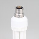 B22d Osram Dulux EL Longlife Energiesparlampe 11W/827 warmweiß