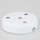 Lampen Metall Baldachin 100x25mm weiss für 4 Lampenpendel