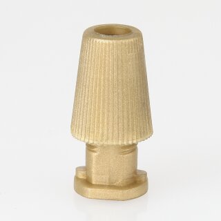 Zugentlastung für Kabel 15,8x19mm Kunststoff gold