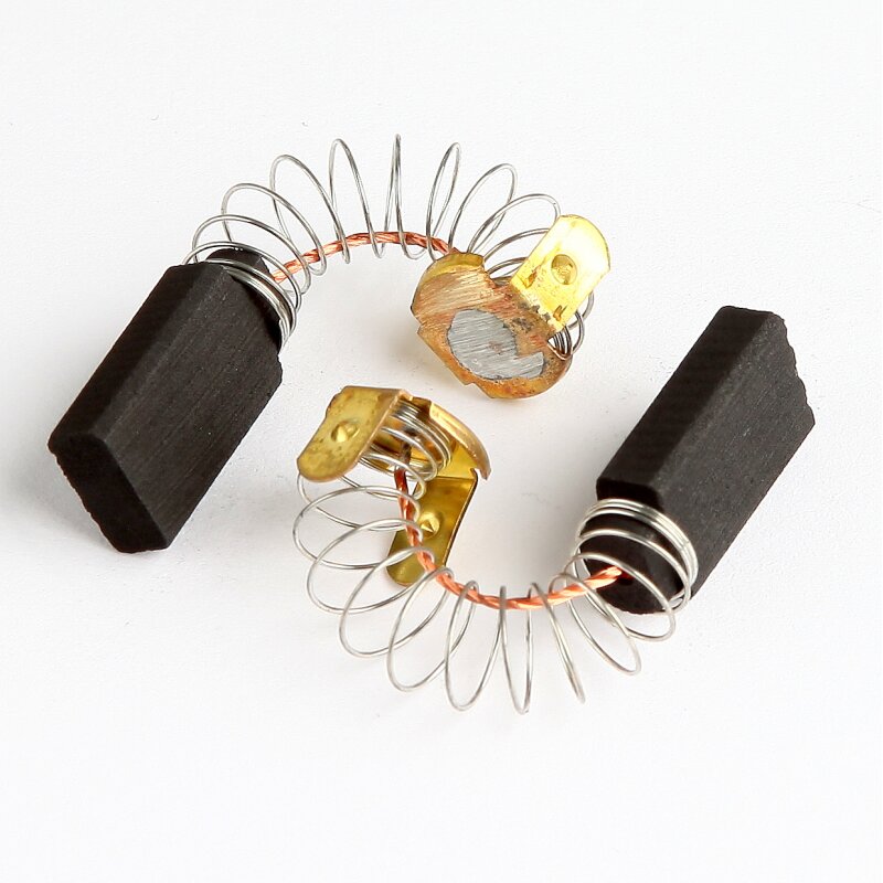 Kohlebürsten Satz Für Miele Motor MRT 37-606/3 - 2 Stück Ersatz Motorkohlen