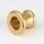 Lampen Ziermuffe 25x21mm mit 13,5mm Bohrung Messing roh