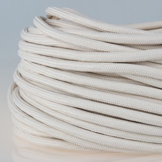 Textilkabel Elfenbein 3-adrig 3x0,75mm² Zug-Pendelleitung S03RT-F 3G0,75
