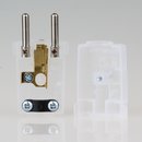Schutzkontakt-Stecker transparent 250V/16A