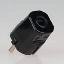 Kaiser Schutzkontakt-Stecker schwarz 250V/16A Bakelit Optik