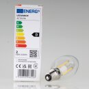LEDVANCE E14 LED-Leuchtmittel 1,8W=(25W) Kerzen-Form klar 240V 2700K warmweiß 250 Lumen