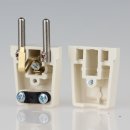 Schutzkontakt-Stecker elfenbein 250V/16A