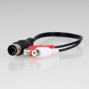 Audio-Verbindungskabel 5-pol DIN-Stecker auf 2x...