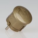 Schutzkontakt-Stecker Winkelstecker gold 250V/16A