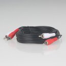 Audio Cinch-Verbindungskabel 2 x Cinchstecker auf 2 x...