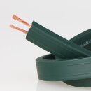 Illu-Flachkabel Illumations-kabel grün 2-adrig, 2x1,5 mm² H05RNH2-F für Lichterketten