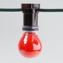 E14 Illu-Fassung Illumationsfassung schwarz mit Dichtring für Illu-Flachkabel Lichterkette