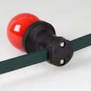 E27 Illu-Fassung Illumationsfassung schwarz mit Dichtring für Illu-Flachkabel Lichterkette