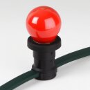E27 Illu-Fassung Illumationsfassung schwarz mit Dichtring für Illu-Flachkabel Lichterkette