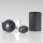 E14 Lampenfassung Thermoplast/Kunststoff schwarz mit Glattmantel und Metall-Winkel