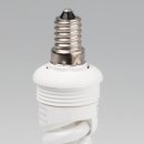 E14 Energiesparlampe Spiralform 5W/240V warmweiß