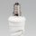 E14 Energiesparlampe Spiralform 5W/240V warmweiß