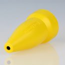 PVC Schutzkontakt-Kupplung Gummikupplung gelb 250V/16A...