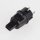 PVC Konturenstecker schwarz 250V/16A für Illu-Flachkabel Lichterkette