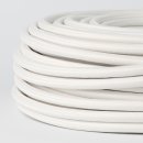 Textilkabel weiß 5-adrig 5x0,75 mm² mit...