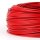 100 Meter PVC Aderleitung Elektro-Kabel Stromkabel 1x1,5 mm² H07V-K rot (NYA-F)  flexibel