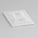 Kabelhalter Klebesockel natur für Kabelbinder bis 4 mm