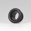 Isolierungs-Gewindenippel schwarz 15x8 mm M13x1 Durchgang...