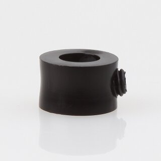 Stellring Kunststoff schwarz 16x10mm 8,2mm Durchgang für Lampen und Leuchtenbau