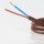 PVC-Lampenkabel Elektro-Kabel Stromkabel Rundkabel braun 2-adrig, 2x0,75mm² H03 VV-F