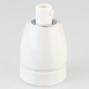E27 Premium Porzellanfassung glasiert mit Kabel...