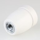 E27 Premium Porzellanfassung glasiert mit Kabel...