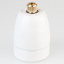 E27 Premium Porzellanfassung glasiert mit Kabel...