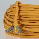 Textilkabel Beige 3-adrig 3x0,75mm²...