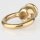Ringnippel Metall Messing roh 30x37mm M10x1 Innengewinde für Lampen und Leuchtenbau