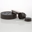 Lampen Distanz-Aufhänger Affenschaukel schwarz mit 30x25mm Baldachin