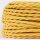 Textilkabel Gelb 3-adrig 3x0,75 gedreht verseilt