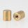 M3 Abschlussknopf Zierknopf 7x8mm zylindrisch Messing für Lampen und Leuchtenbau