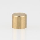 M4 Abschlussknopf Zierknopf 8x7mm zylindrisch Messing für Lampen und Leuchtenbau