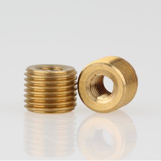 Reduzier Gewinde-Adapter Messing M8x1 AG auf M4 IG Länge 6mm