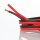 2x0,75 mm² Lautsprecherkabel CCA rot-schwarz - Meterware