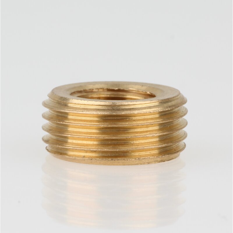 10PZ IDRAULICA RIDUZIONE ART.241 GR.1/2X3/8 IN OTTONE GIALLO - Foto 9