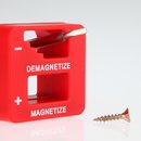 Magnetisierer Entmagnetisierer rot 52x50x29 mm