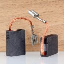 7x17x22,7mm Kohlebürsten Ersatz für Hitachi Bohrmaschine Winkelschleifer 999061 (2 Stück)