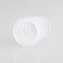 Kabeldurchführungstülle transparent 11x14 mm Durchgang 8mm
