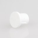 5 x Abschluss-Stopfen weiss Rohr 10 mm außen